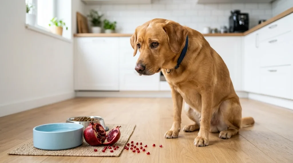 What Happens If a Dog Eats Pomegranate Seeds?
