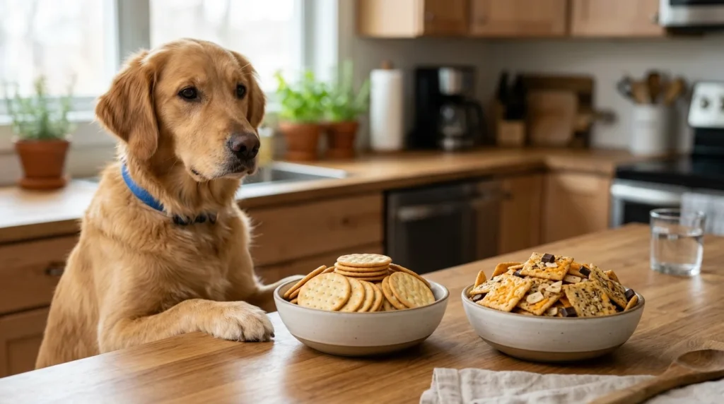 How to Safely Give Crackers to Your Dog