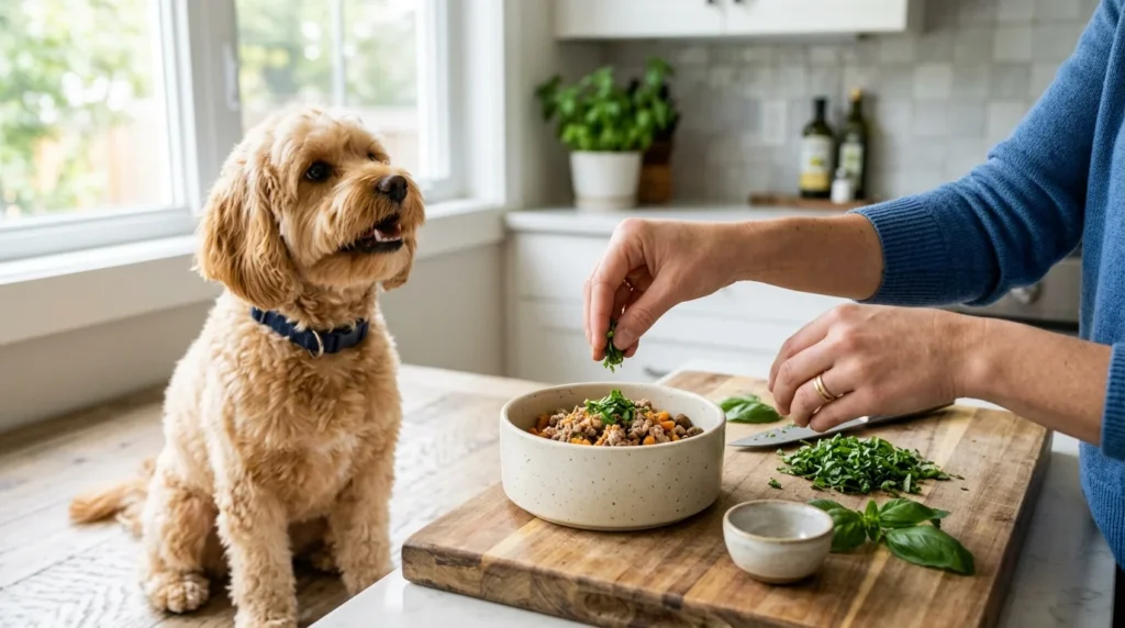 Can Dogs Eat Basil Leaves From a Plant?