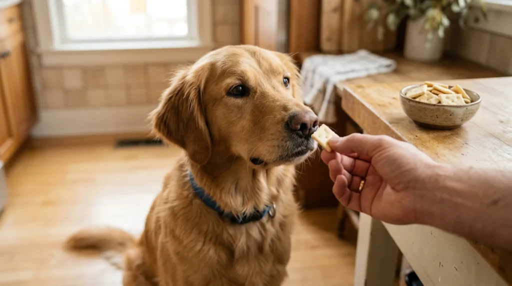 Are Crackers Safe for Dogs?