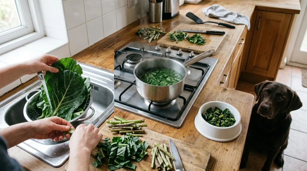 How Should You Prepare Collard Greens for Dogs?