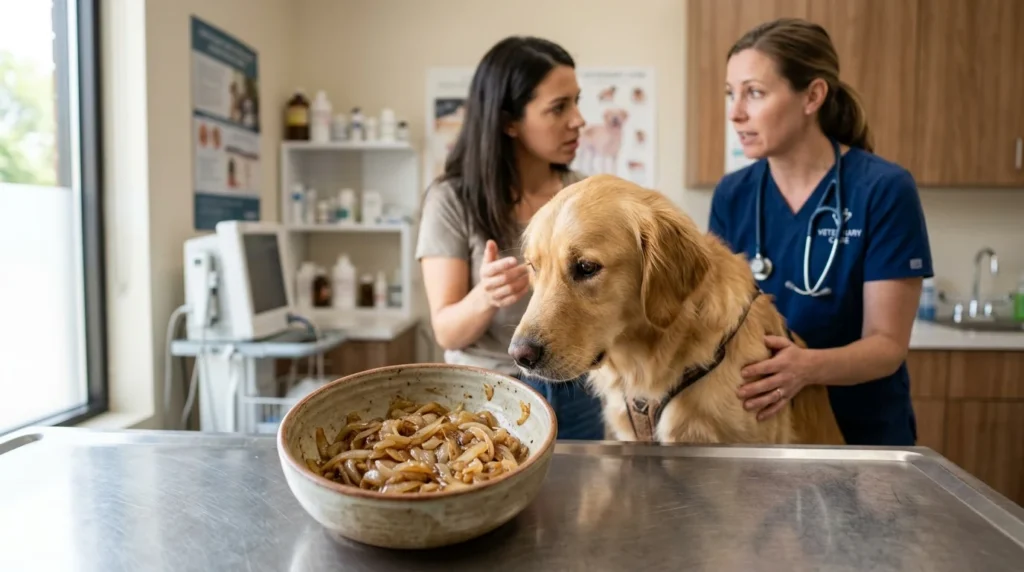 Are Cooked Onions Toxic to Dogs?